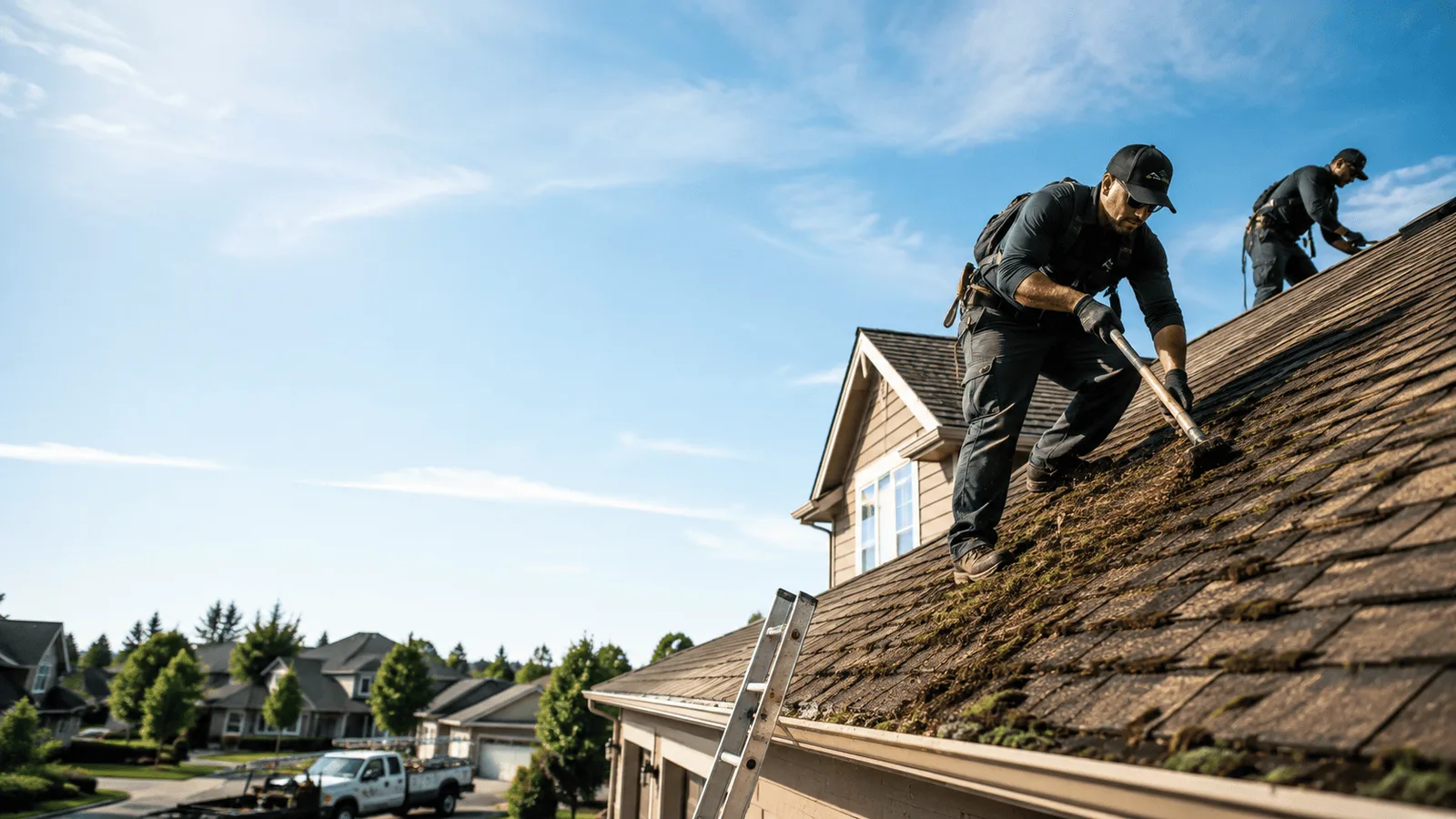 Roof Moss Removal in Windsor, CO near me